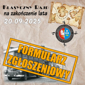 Read more about the article Rejestracja- KLASYCZNY RAJD na zakończenie lata 2025